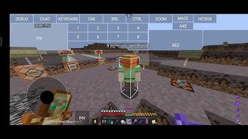 Trying Mace pvp in Pojav launcher touch control