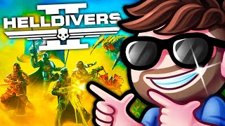 Playing Helldivers 2 for the first time!