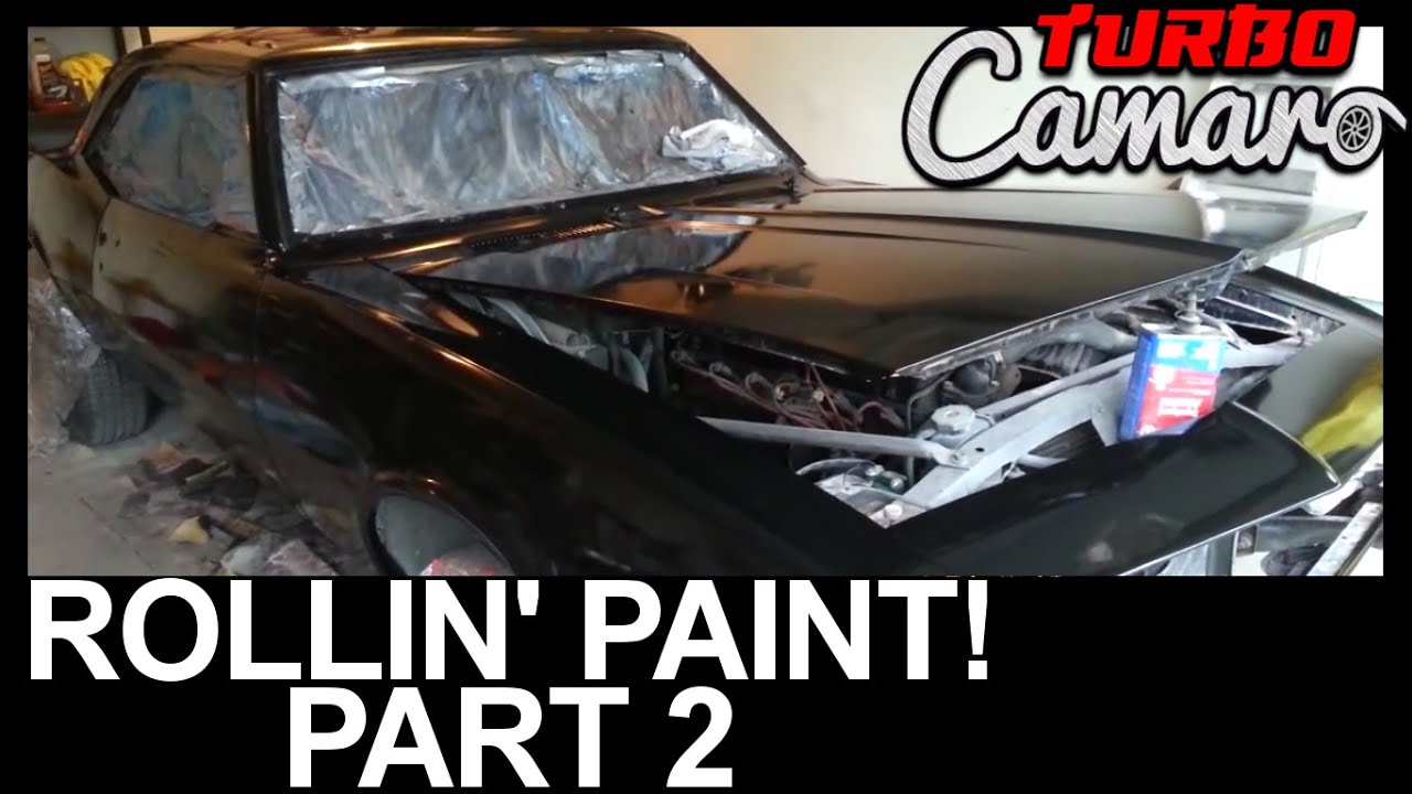 1967 Camaro Rolling On Black Tremclad Paint with [Part 2