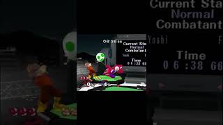 the most optimal shield break punish for yoshi :0 #shorts #smashbros #ssbm