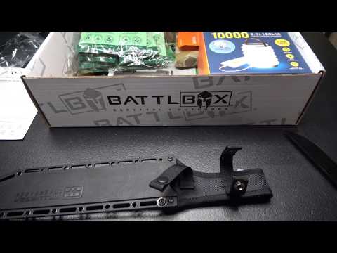 Battlbox : Mission #133 (march 2026) A Double Tanto Short Machete? Ok Cool...