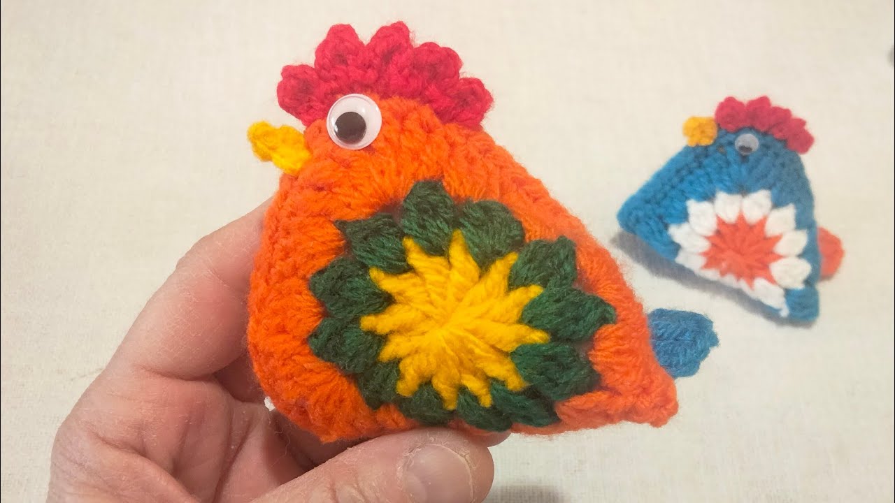 Gallina all' uncinetto