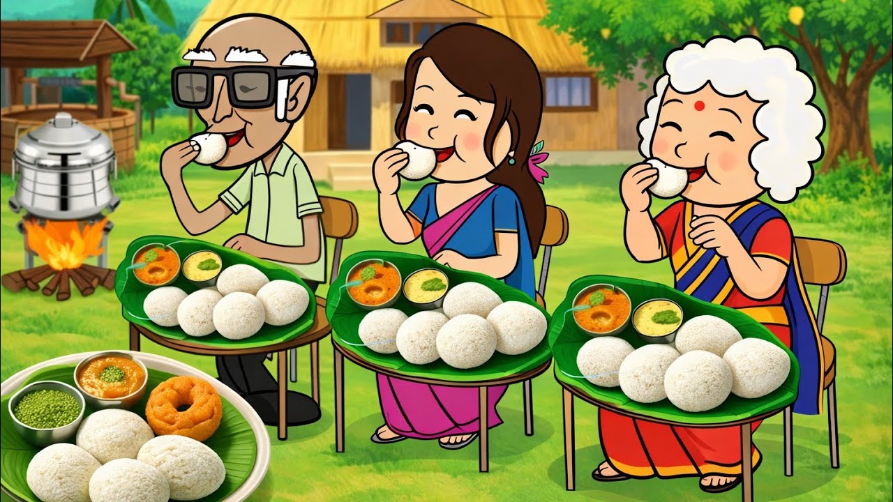 ‼️சின்னப்பொண்ணுவின் இட்லி கடை வியாபாரம் அமோகம்.#chutticartoon #trending #kanyakumarislang #shorts 