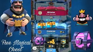 Clash Royale | Tricks to get Magical chest easily | Best deck (2017)