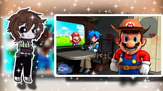 Afton Family Reacts To "SMG4 Ready to Ride?" || Gacha club ||