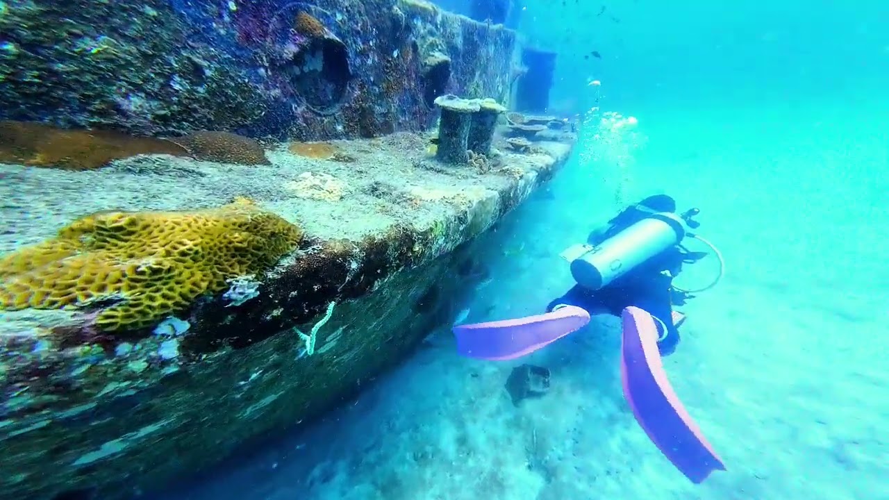 Police Wreck. Pulau Perhentian. Terengganu, Malaysia.