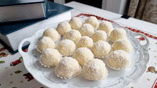 Bomboane Raffaello cu gust autentic - din ingrediente la îndemână | Pasiune & Savoare