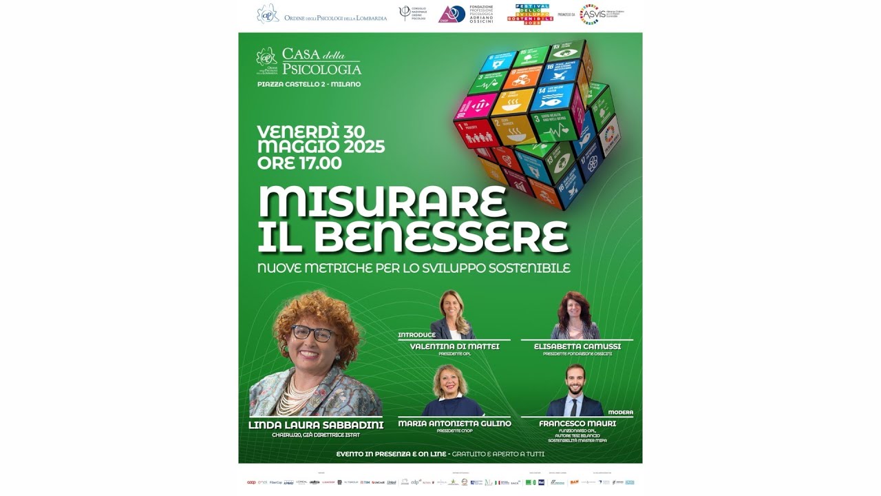 Misurare il benessere. Nuove metriche per lo sviluppo sostenibile.