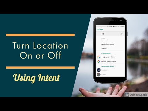 Turn Location Enable or Disable Using Intent in Android | AndyBugs