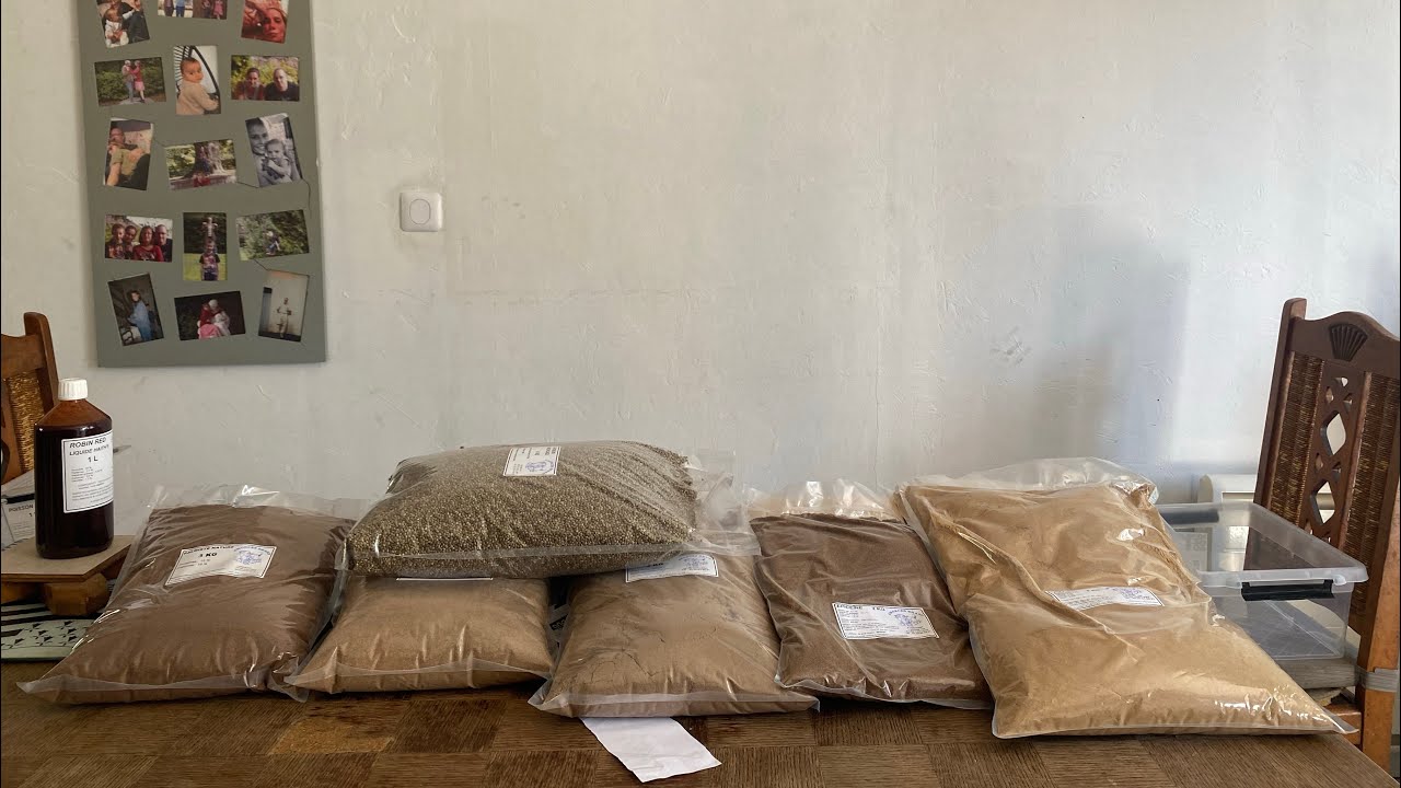 Présentation de farine pour les recettes à venir