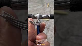 Best techniques for reliable cable jointing work.⚡ #electrician #diy