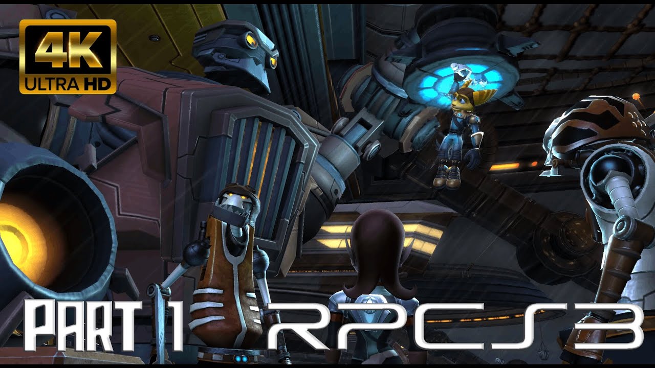 2021 RPCS3 Ratchet & Clank Quest for Booty 4K Playthrough Part 1 (FULL