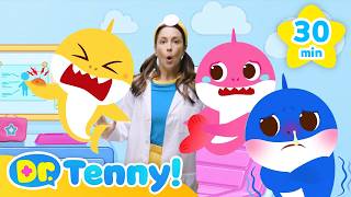 please help doctor tenny baby shark is sick compilation