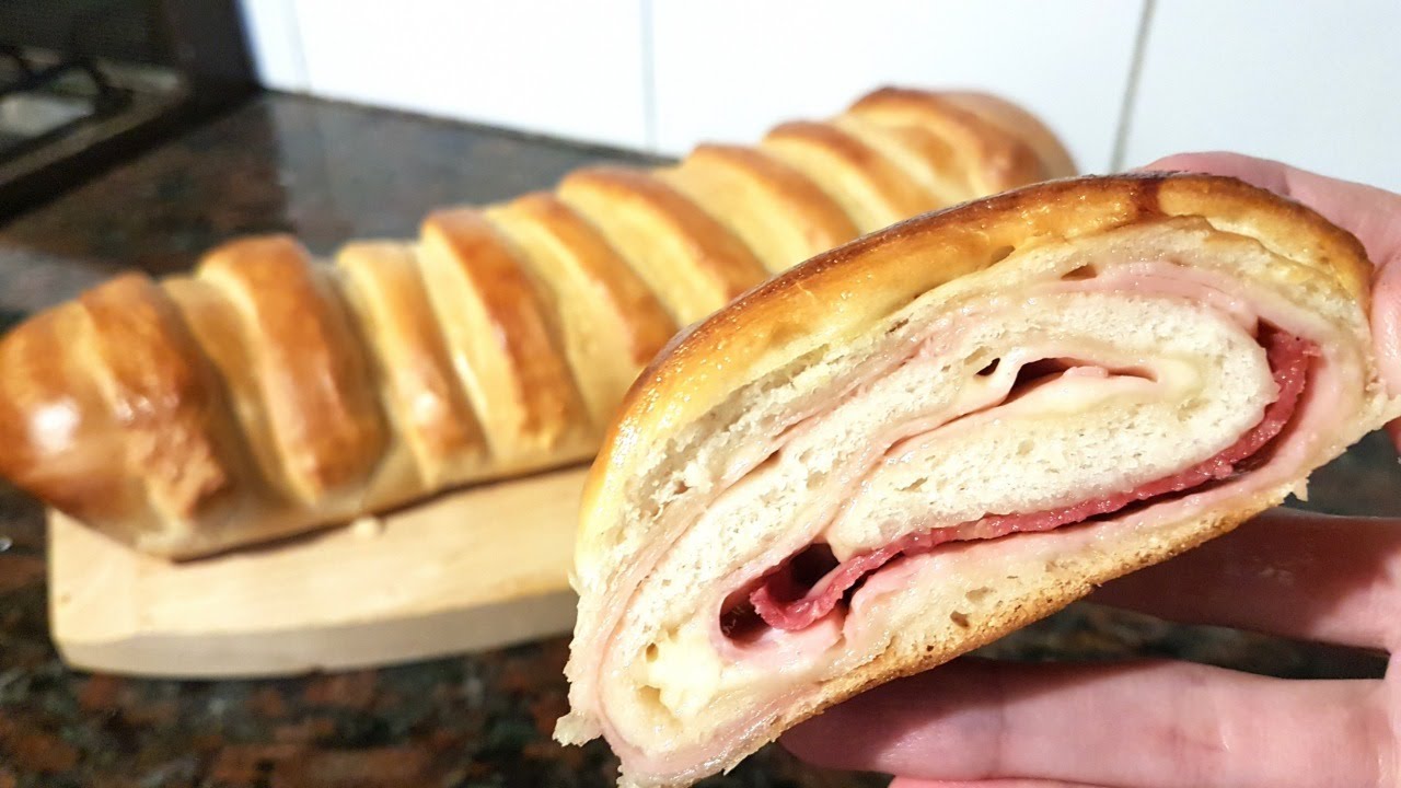 PAN CON JAMÓN, QUESO Y SALAMI! RIQUÍSIMOOOO YouTube