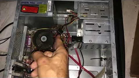 O que fazer quando o computador liga mas não entra?