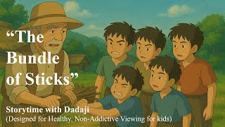 The Bundle Of Sticks Aesops Fables For Kids Moral Story In English Storytime With Dadaji