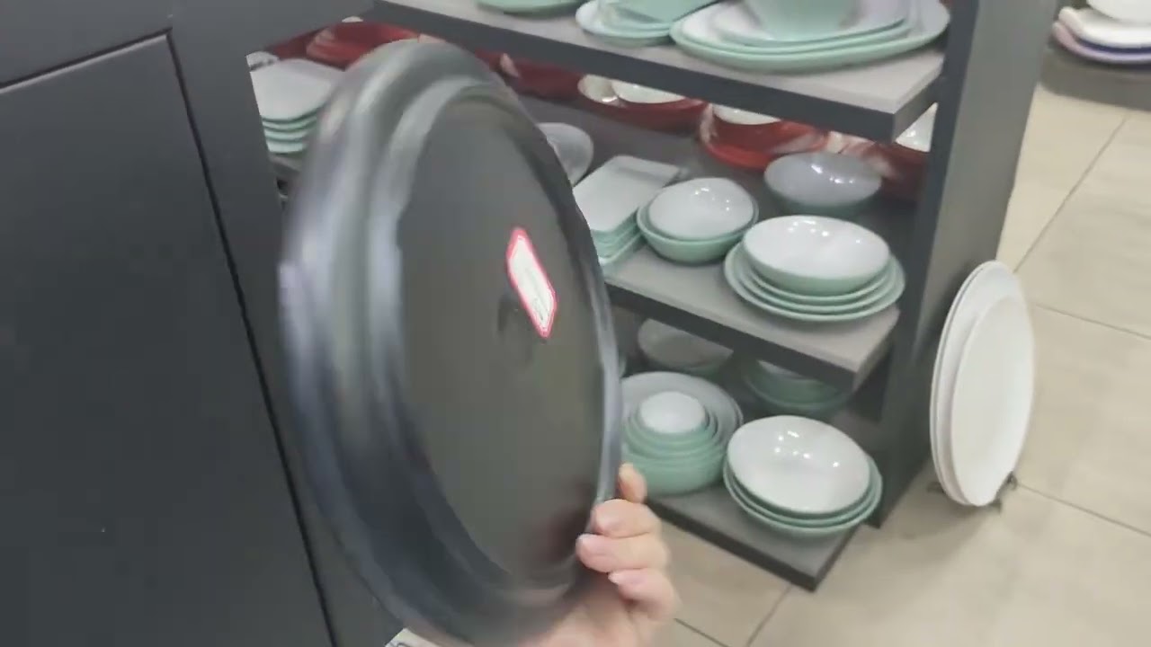 high-quality, melamine round white plate, factory-direct, stock-listed