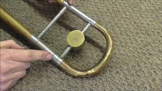 How To Remove A Stuck Trombone Tuning Slide
