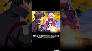 TOP 15 UNDERRATED ISEKAI ANIME WITH GOOD STORIES #animerecommendations#animelist#animeshorts#isekai