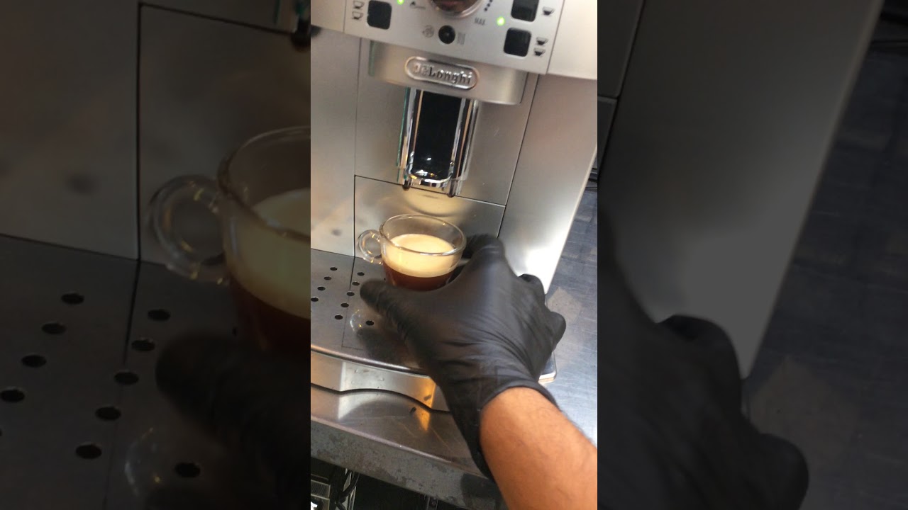 new water tank and tuneup delonghi magnifica xs 3225 test YouTube