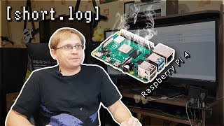 [short.log] - Raspberry Pi 4, Flask, CLUNET