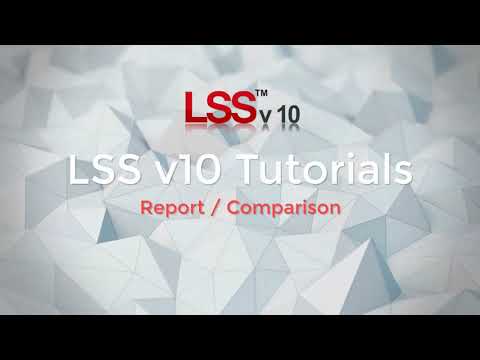 Report Comparison Command - LSS Tutorial