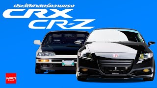 Honda CRX/CRZ - ประวัติศาสตร์ความแรง