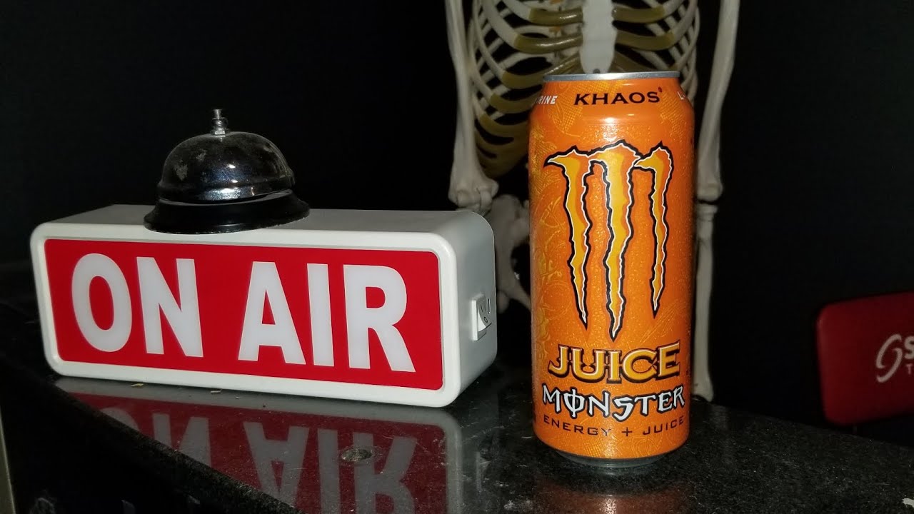 New Monster energy drink Khaos. Review