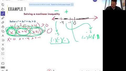 2 6 Nonlinear inequalities