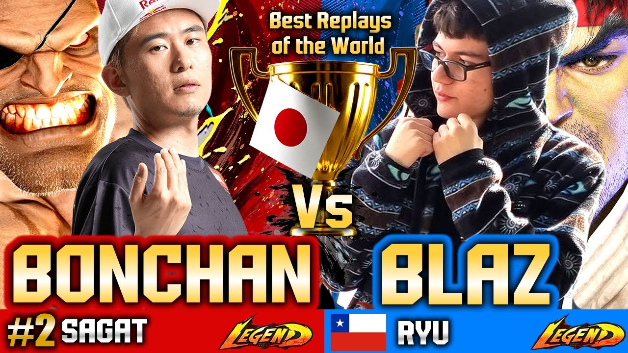 🔥 SF6 Рю (BLAZ в Японии 🔥 против Бончана) Сагат ▰ Геймплей Street Fighter 6 высокого уровня