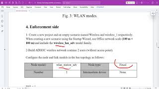 Wireless Technology ADHOC and Infrastructure   opnet