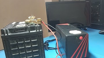 Computer Ups Install, Upgrade Ups Battery, 30 Ah Battery Ups