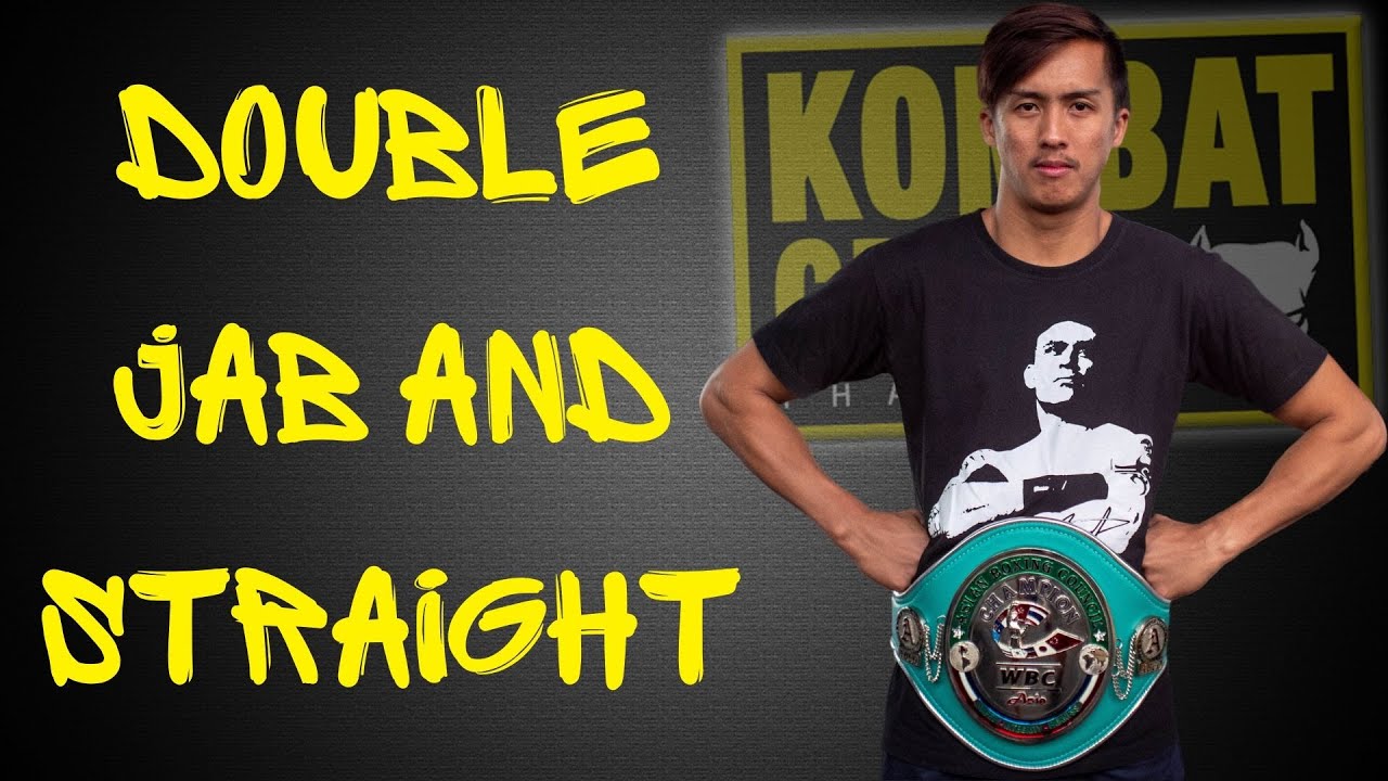 Boxing tutorial 2 Double Jab and straight YouTube