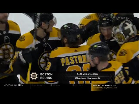 Bruins Win Presidents' Trophy in Record-Breaking Season - BANG.