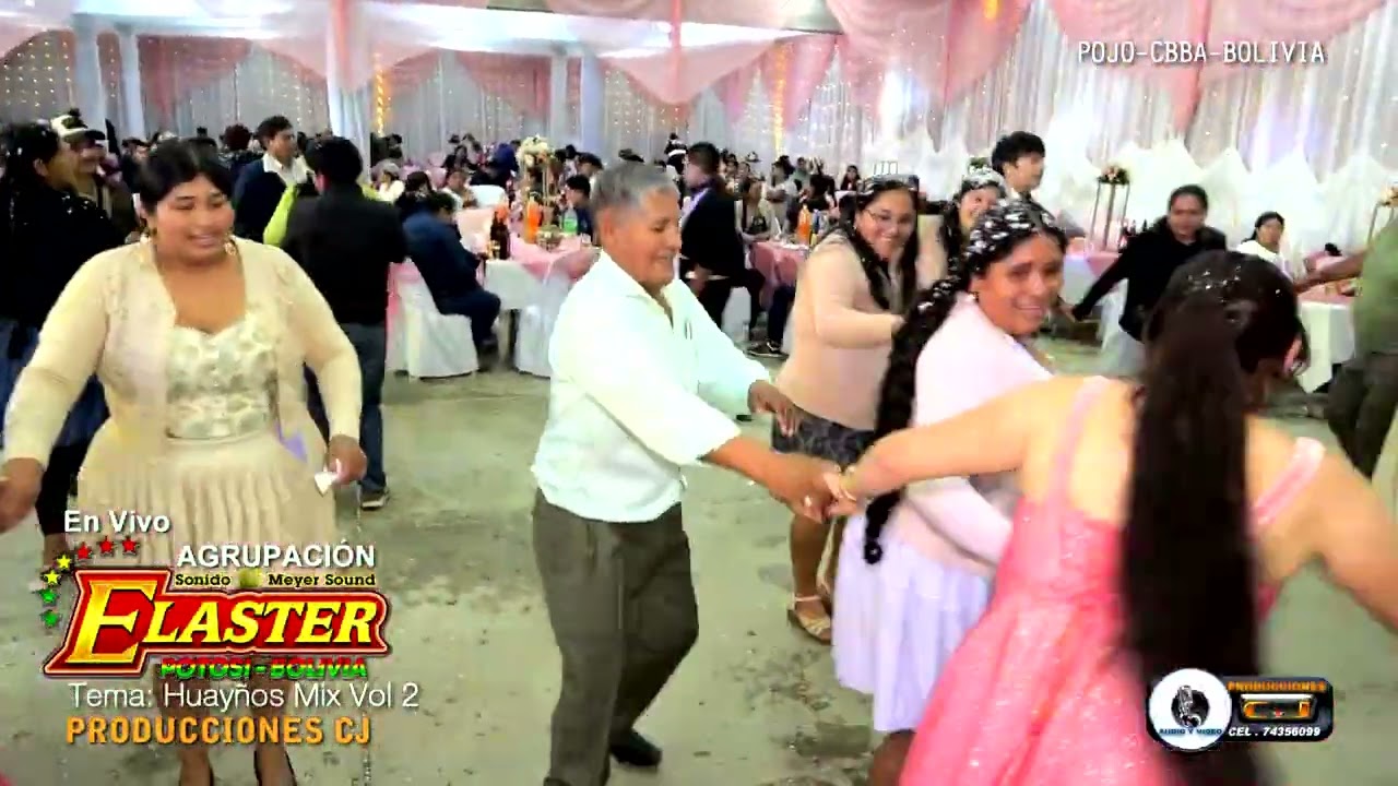 HUAYÑOS MIX VOL 2   ELASTER EN VIVO 2025 EN POJO