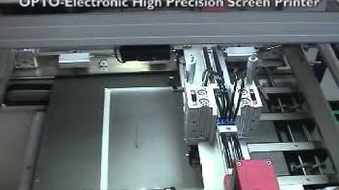 ATMA ATMAOE 56 Opto-Electronic High Precision Screen Printer