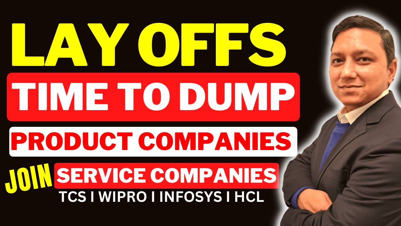 Job Security during Layoffs and Recession ❓ Product based company ❌❌ Service based Company 🔥