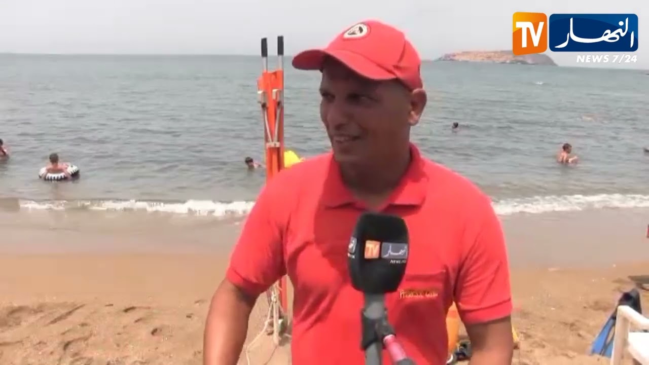 عون حراسة بشاطئ مدريد عين تموشنت يروي قصة مؤثرة