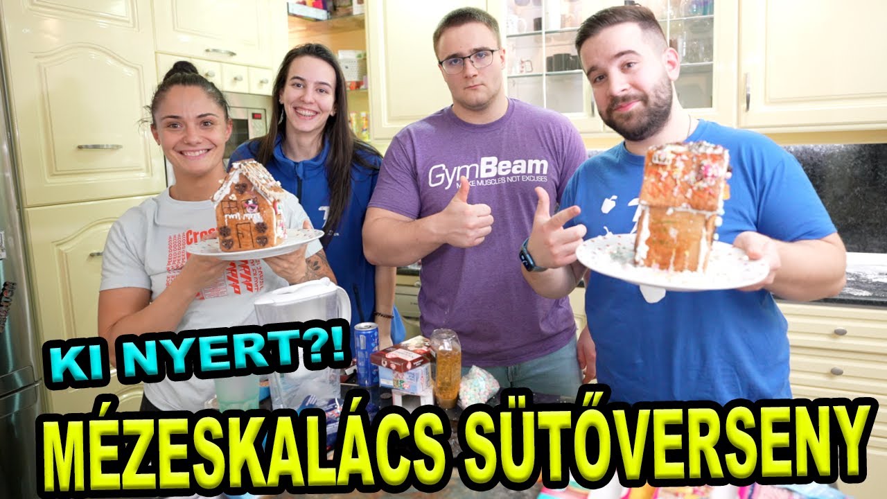 ÍGY NE építs MÉZESKALÁCS házat 😂 | Kié lett a jobb ? Gergő,Levi vs. Kinga,Marcsi