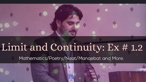 Limits and Continuity | Exercise 1.2  | Calculus | Howard Anton 10th Ed.