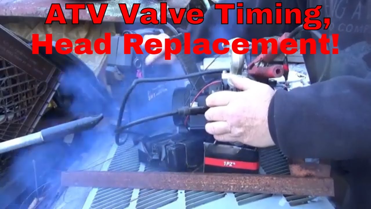 ATV Valve Timing and Head Replacement on a 125cc Engine! YouTube