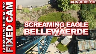Screaming Eagle - Bellewaerde Park | On-Ride (ECam HD)