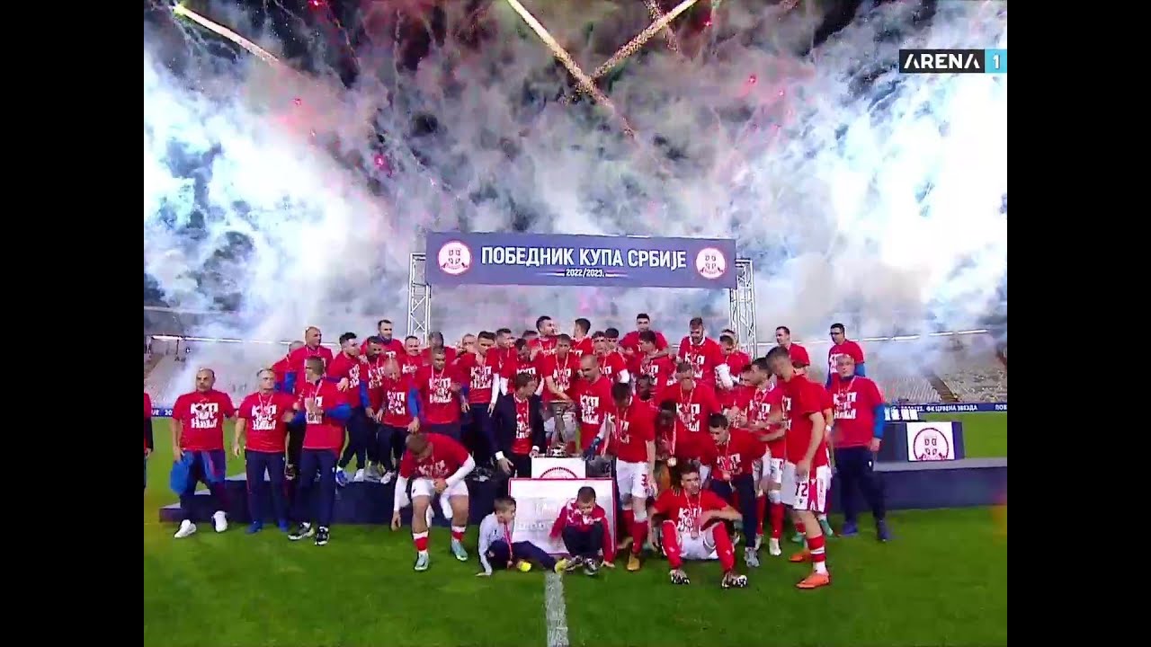 KUP SRBIJE (FINALE): Crvena zvezda - Čukarički 2:1 / 25.05.2023.