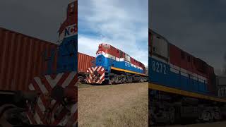Trenes NCA en Arroyo Cabral Provincia de Cordoba