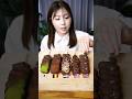 ホイップチョコアイス🍭🍫🍨#asmr #mukbang #icecreemrecipe #whippedcream #chocolateicecream