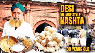 30 Years Old Desi Village Style Breakfast in Lahore| Desi Nashta | Pakistani Street Food by Discover with Shery 1,818 views 2 months ago 12 minutes, 41 seconds