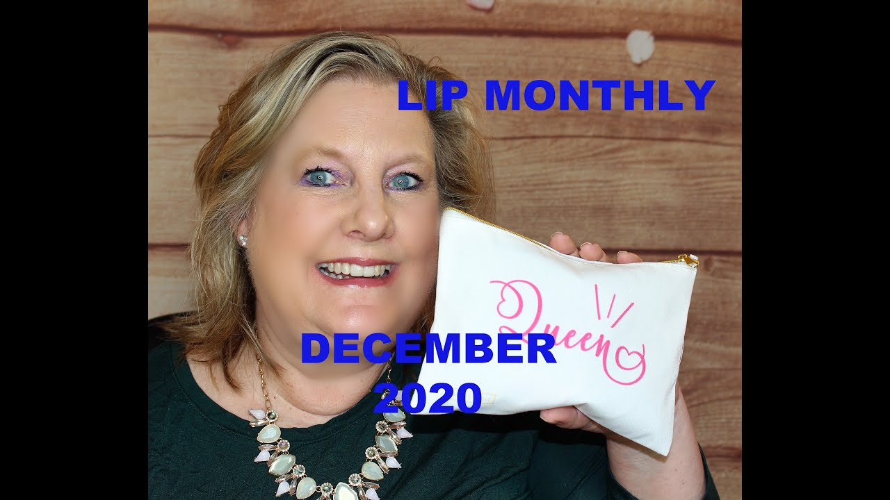 💙💙💙 LIP MONTHLY DECEMBER 2020   LATE ARRIVAL AGAIN   UNBAGGING