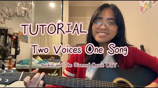 Tutorial Mirrored Two Voices One Song Barbie and The Diamond Castle OST