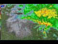 KABR Radar Imagery June 13 0900Z to 1100Z