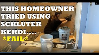 SCHLUTER KERDI IS WORK !!